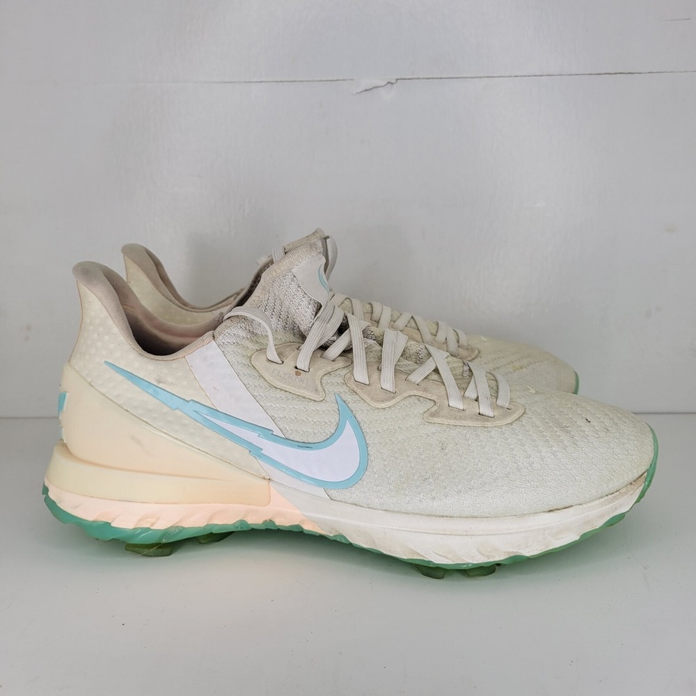 Nike Air Zoom Infinity Tour Men's Size 9 Golf Shoes Sail Light Dew CT0540-108